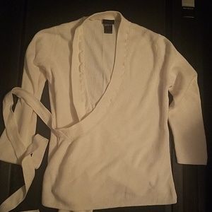 Ann Taylor Wrap Shirt